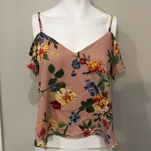 Floral strappy top